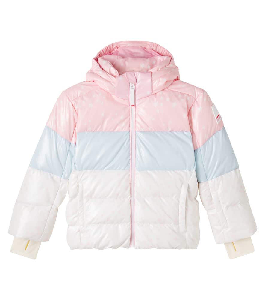 Bogner Kids' X Loveshackfancy Franzi Down Ski Jacket In Blue