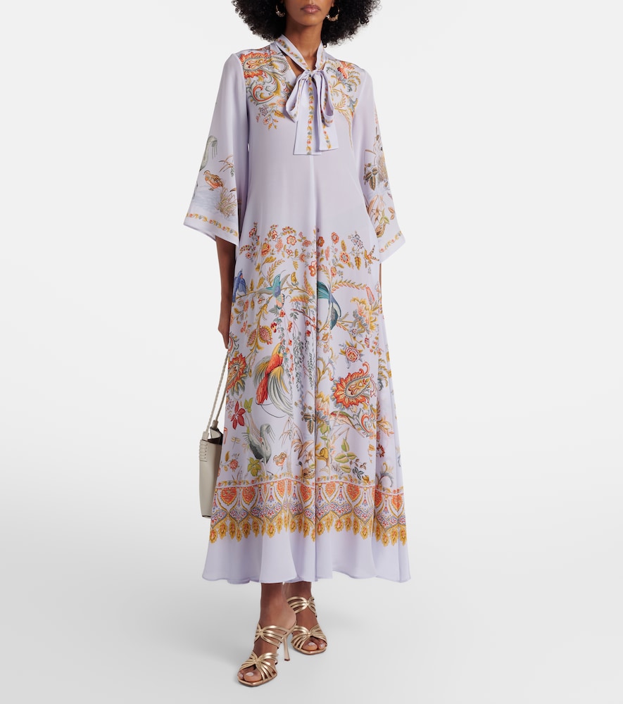  Etro Etro Maxikleid Aus Seide 
