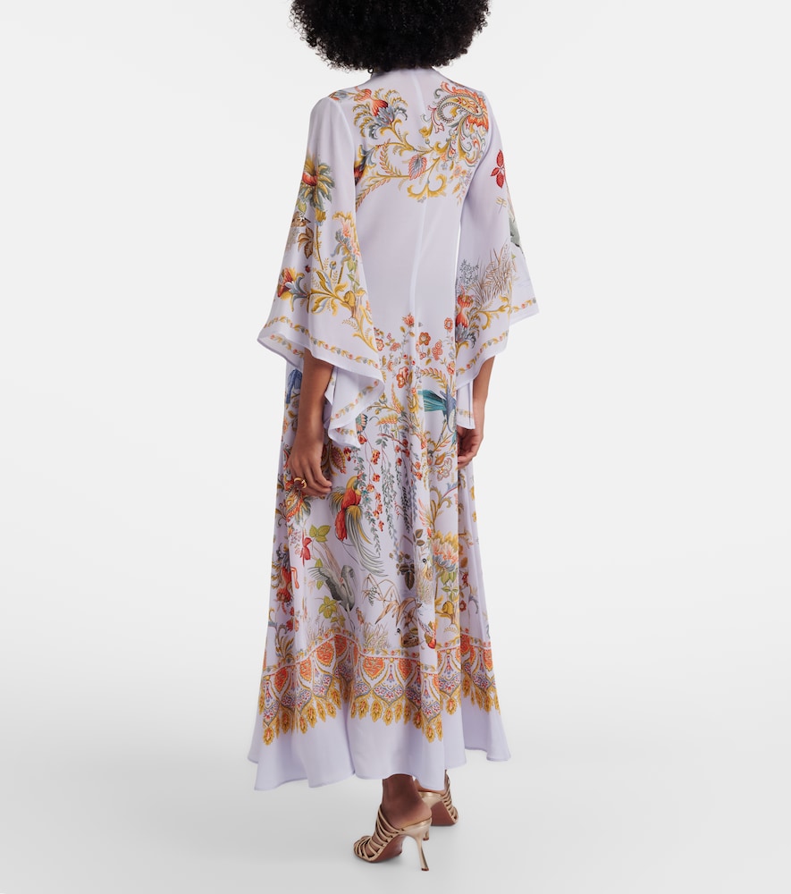  Etro Etro Maxikleid Aus Seide 