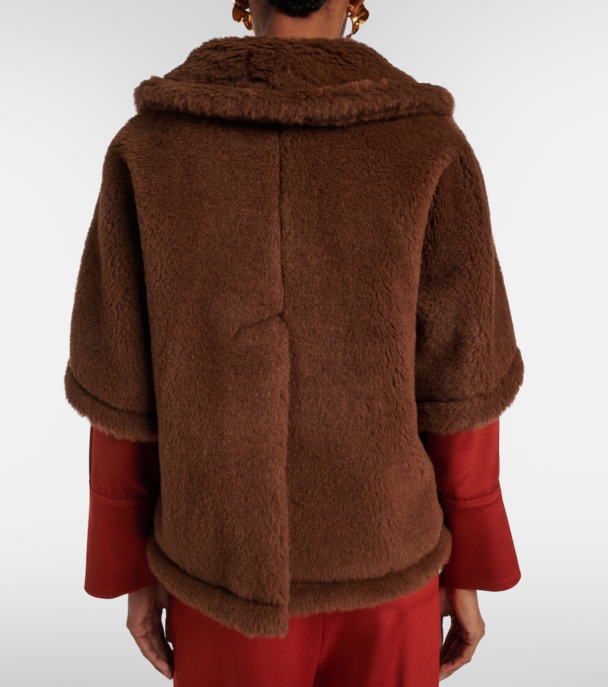  Max Mara Max Mara Cape Corvino Aus Teddyfleece 