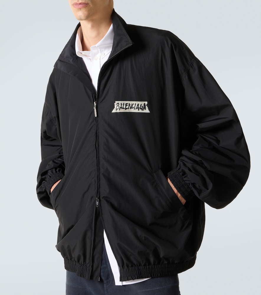 Masking Tape Cotton-Blend Track Jacket