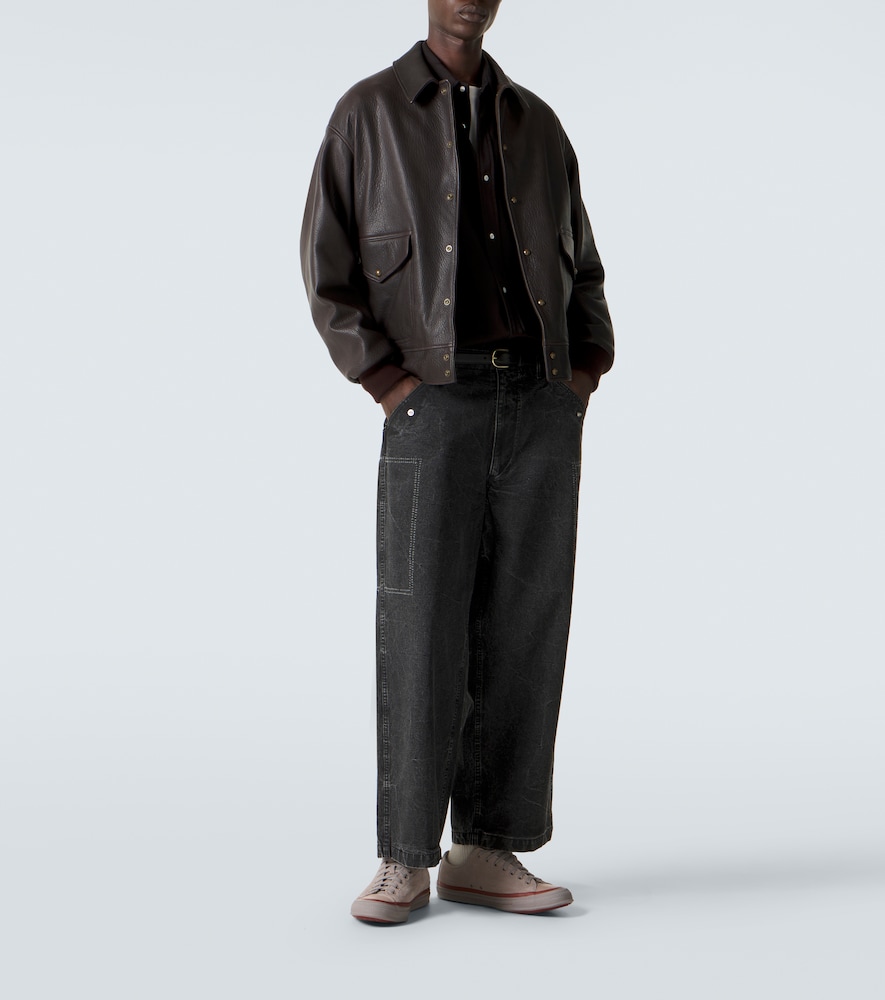 A-1 Leather Blouson Jacket