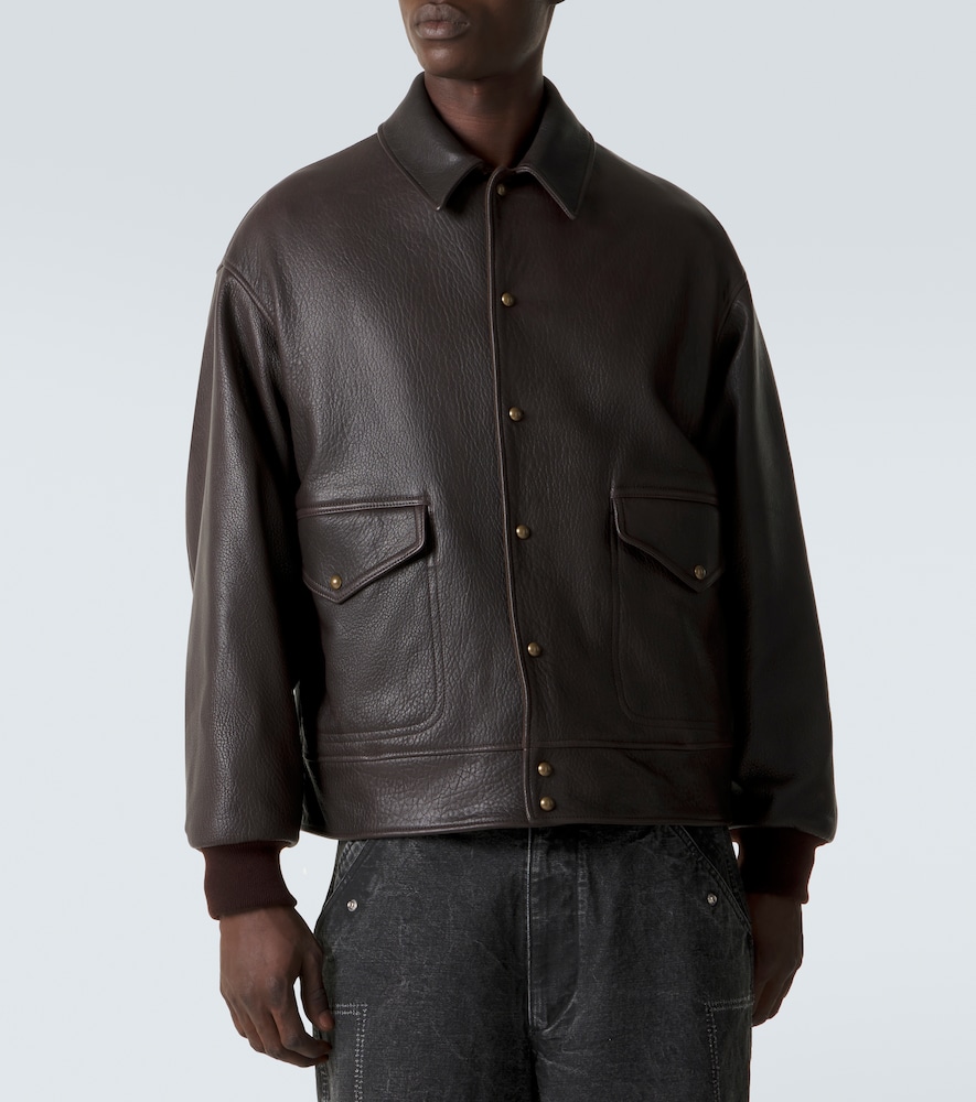 A-1 Leather Blouson Jacket