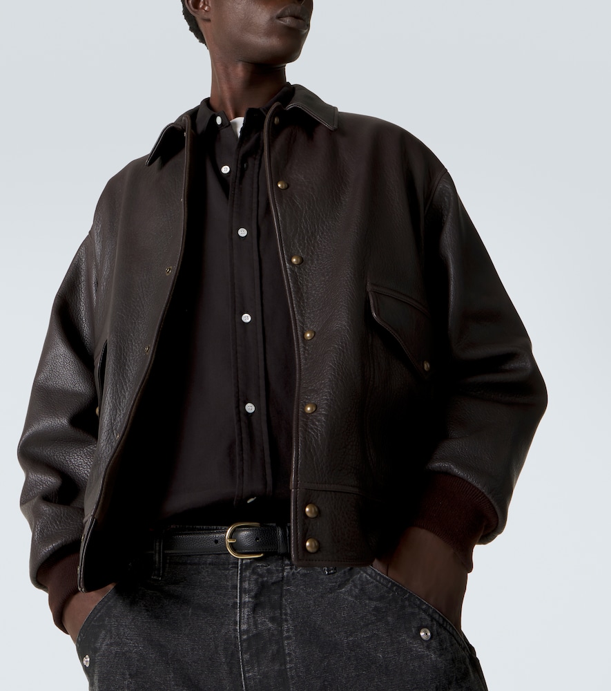 A-1 Leather Blouson Jacket
