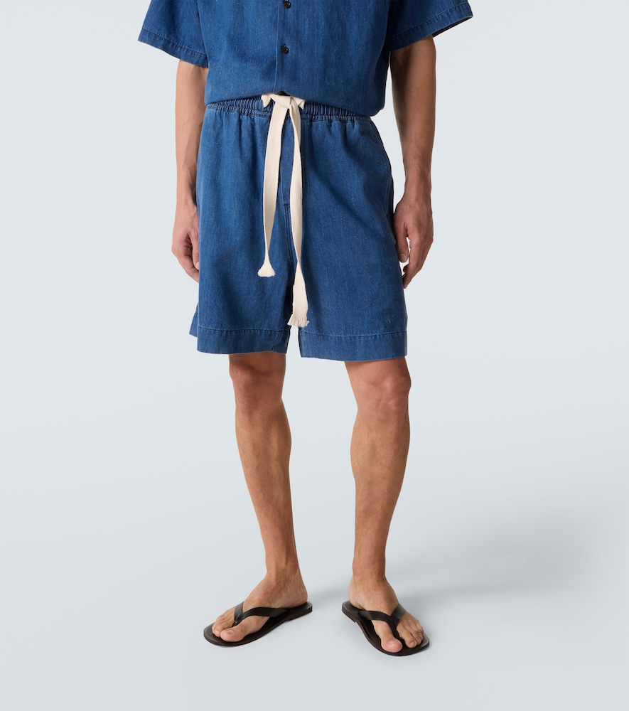  Commas Commas Denim Bermuda Shorts 