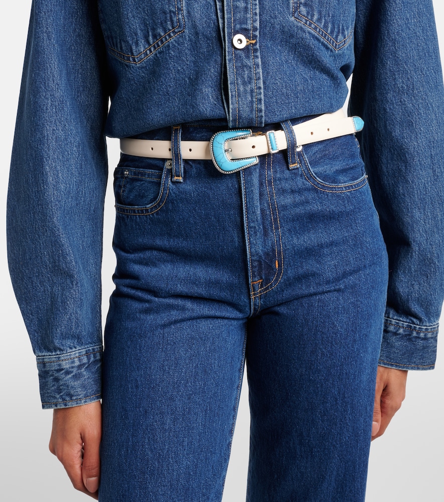  Dehanche Dehanche Travertine Leather Belt 