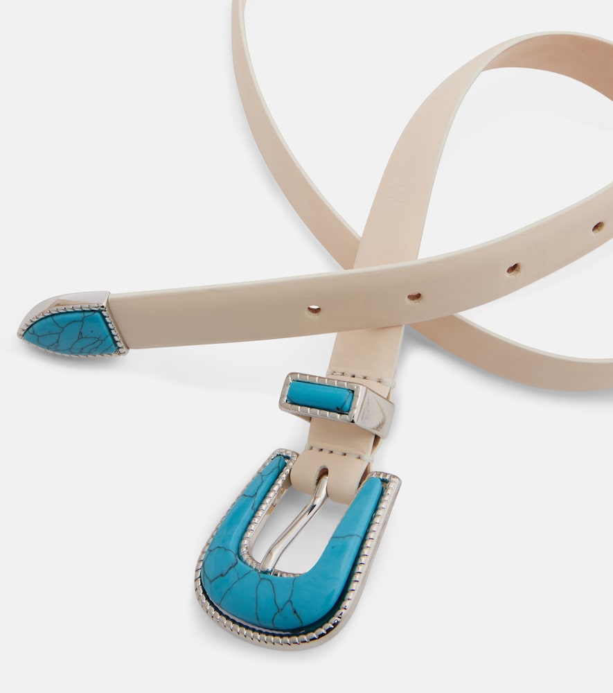  Dehanche Dehanche Travertine Leather Belt 