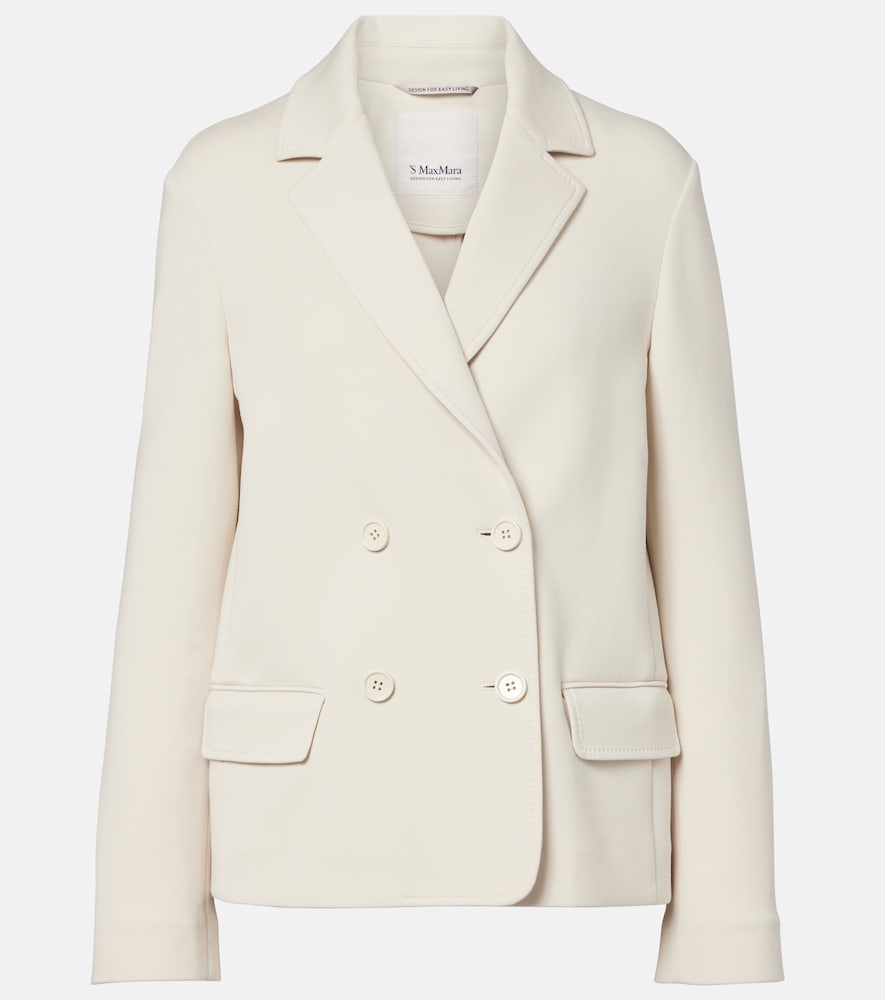 'S Max Mara Badia cotton-blend jersey blazer