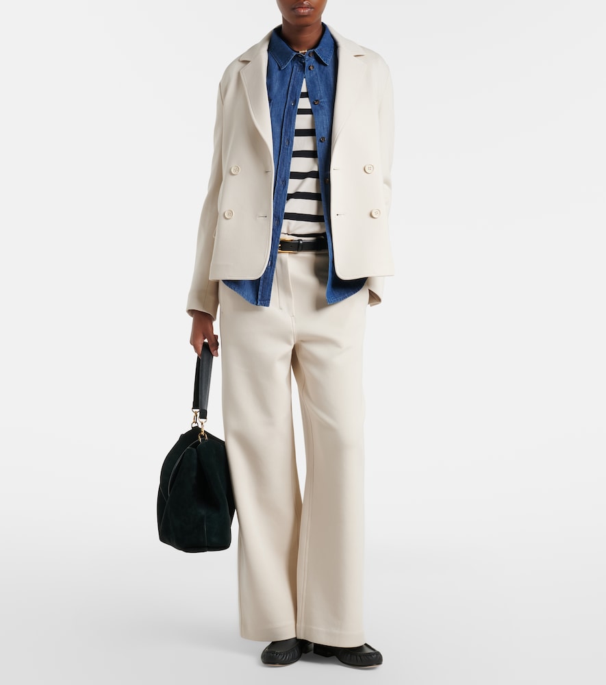 'S Max Mara Badia cotton-blend jersey blazer