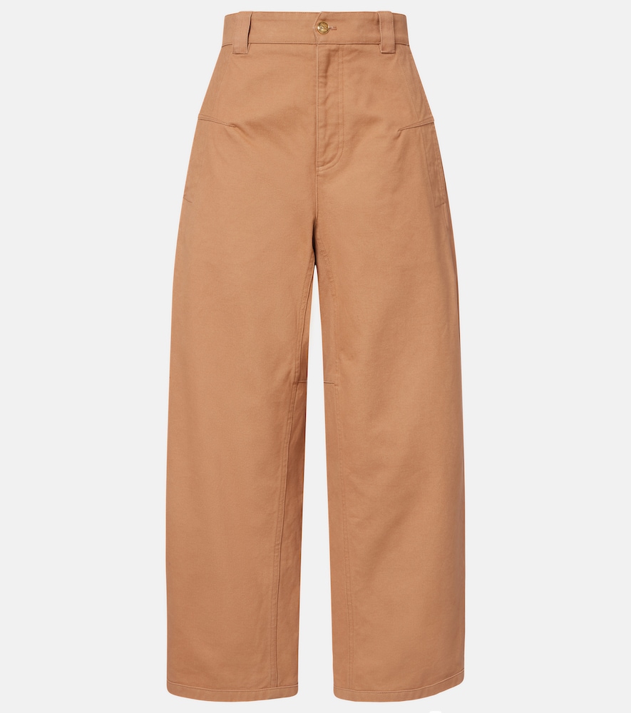 Chloé Cropped-Barrel-Hose