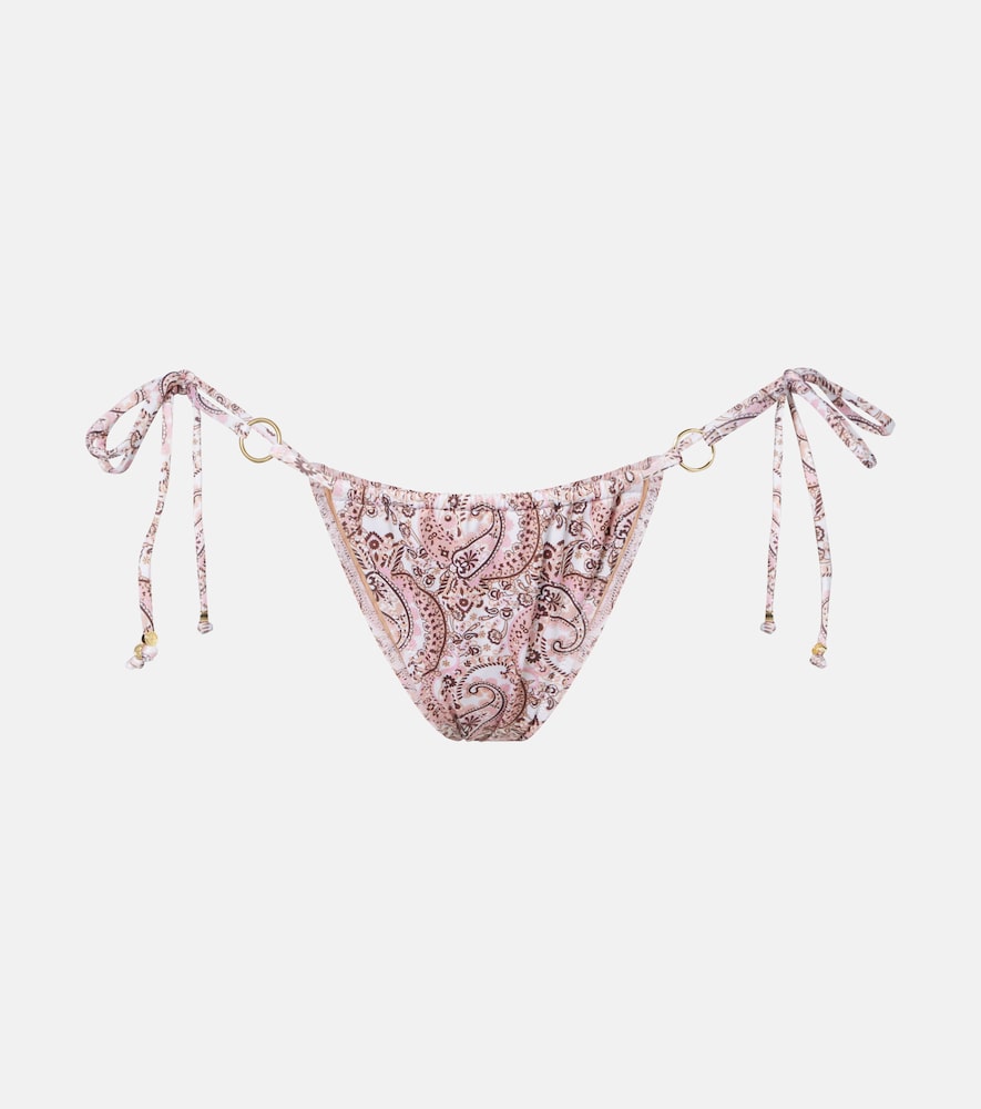 Slip bikini Enzo con stampa paisley