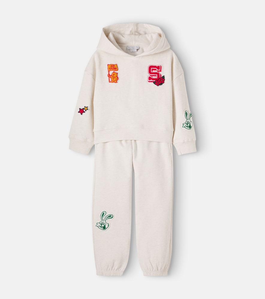 Verziertes Set aus Hoodie und Sweatpants