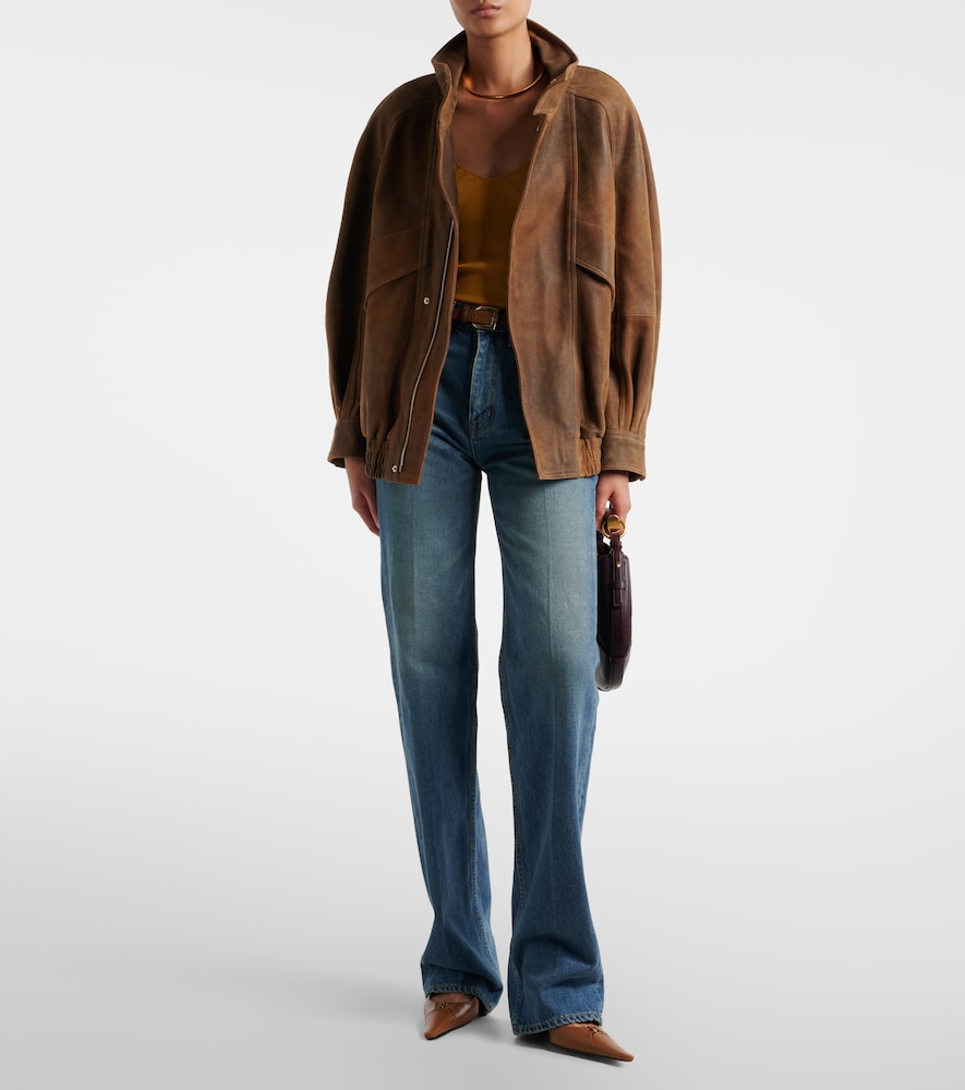  Nour Hammour Nour Hammour Ariste Leather Jacket 