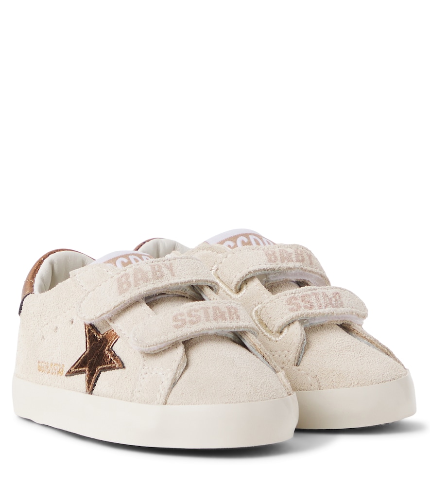 Golden Goose Kids Bb Baskets School en daim 170$