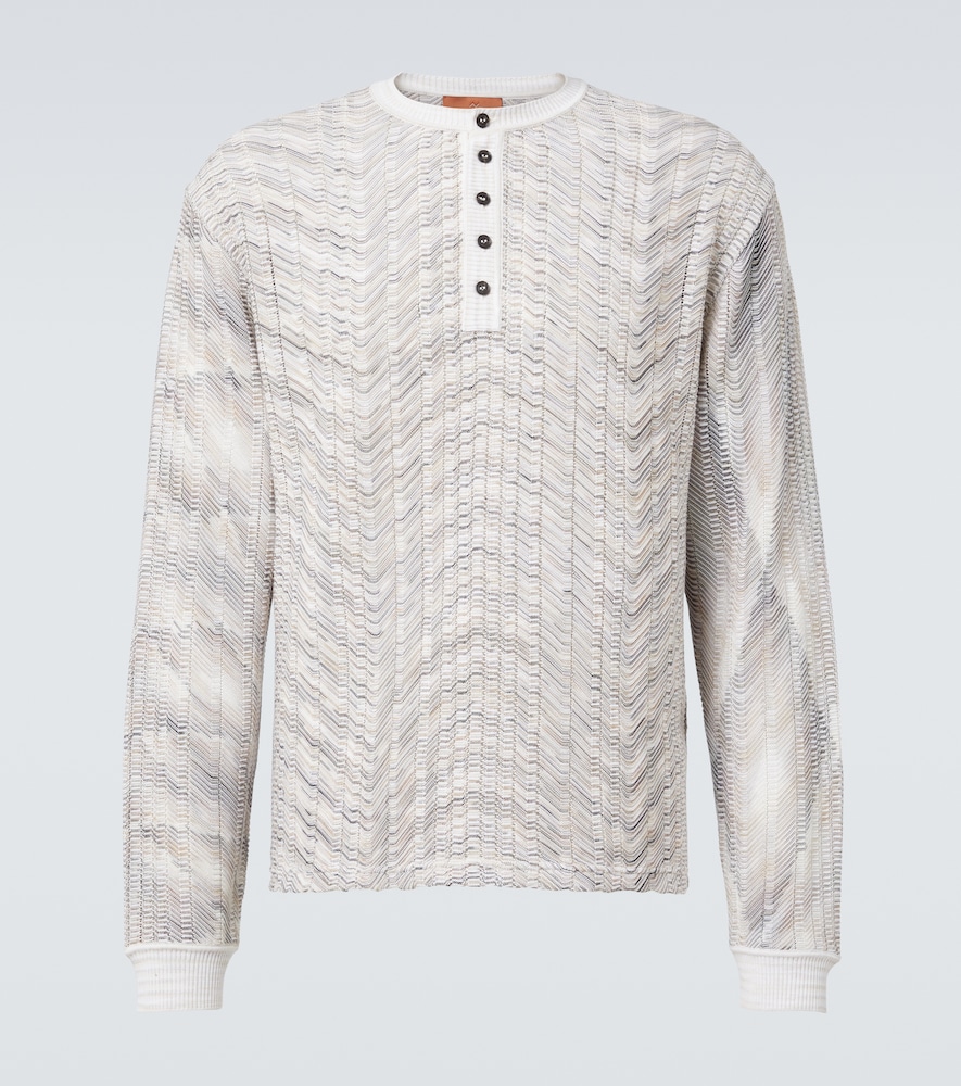 Pullover in misto cotone