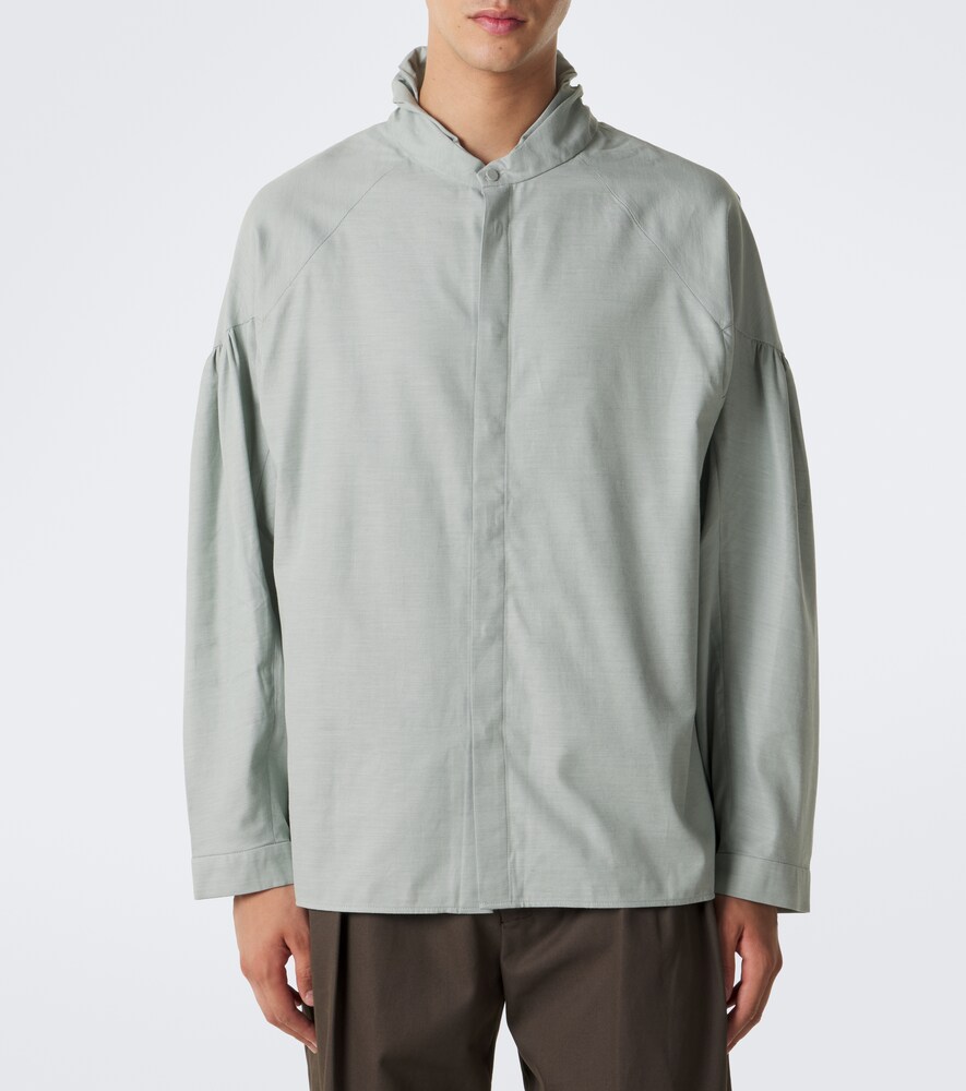Evers Cotton And Cashmere Shirt