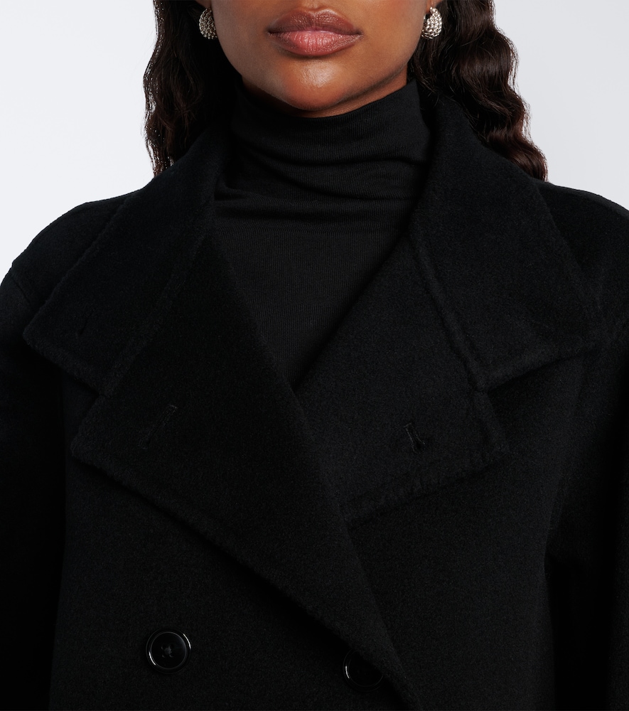 Olmo Double-Breasted Wool And Cashmere Coat