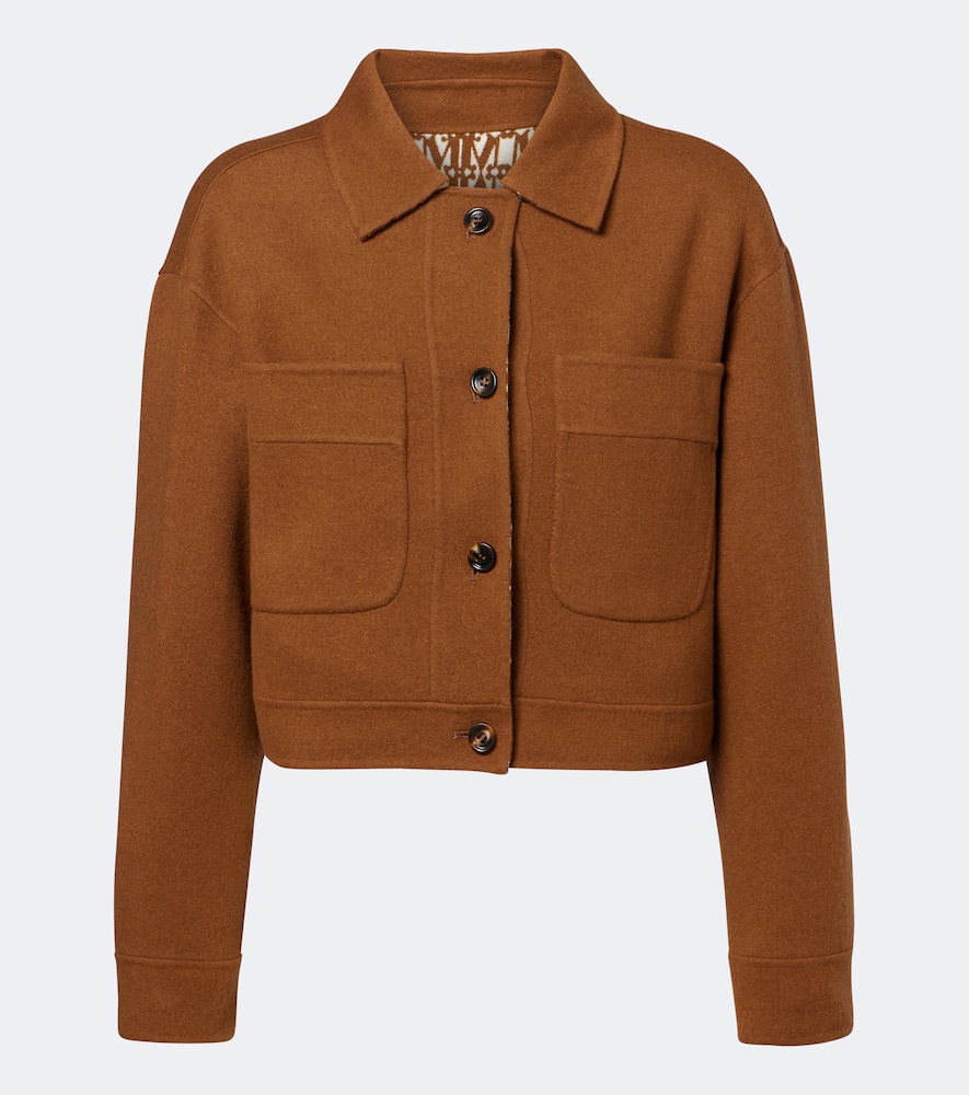 Max Mara Veste rversible en laine et cachemire mlangs 825 €