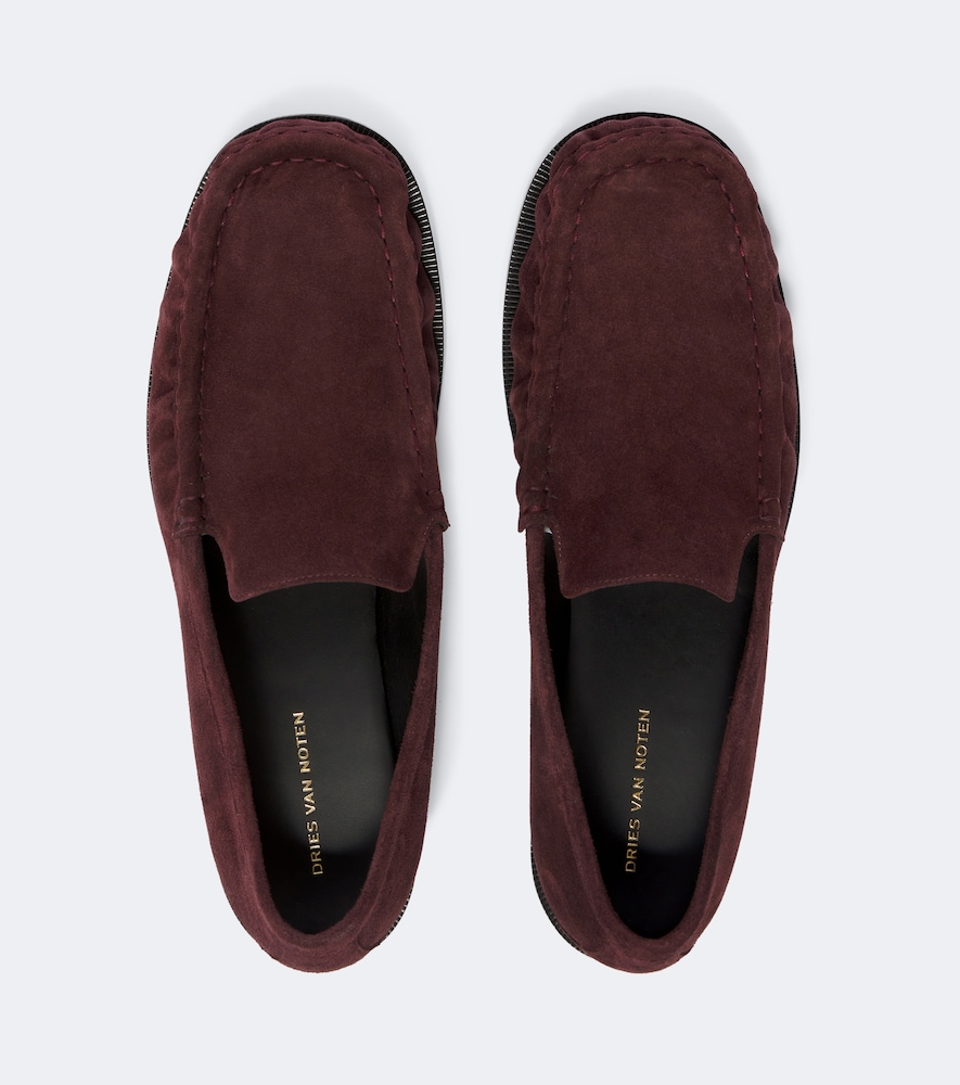 Suede Loafers