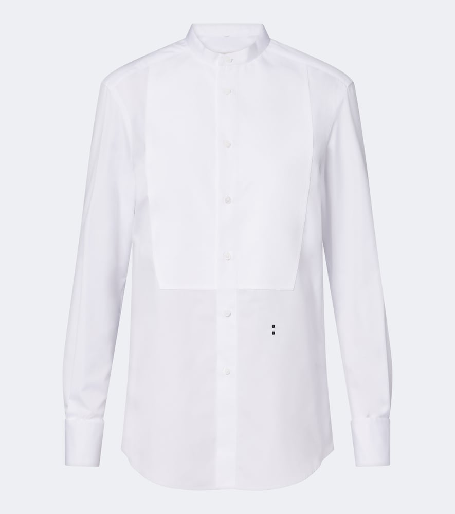 Fendi Chemise en popeline de coton et piqu 1100 €