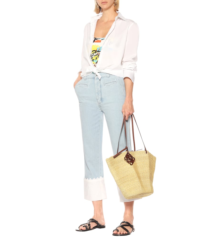 Paula's Ibiza leather sandals by Loewe