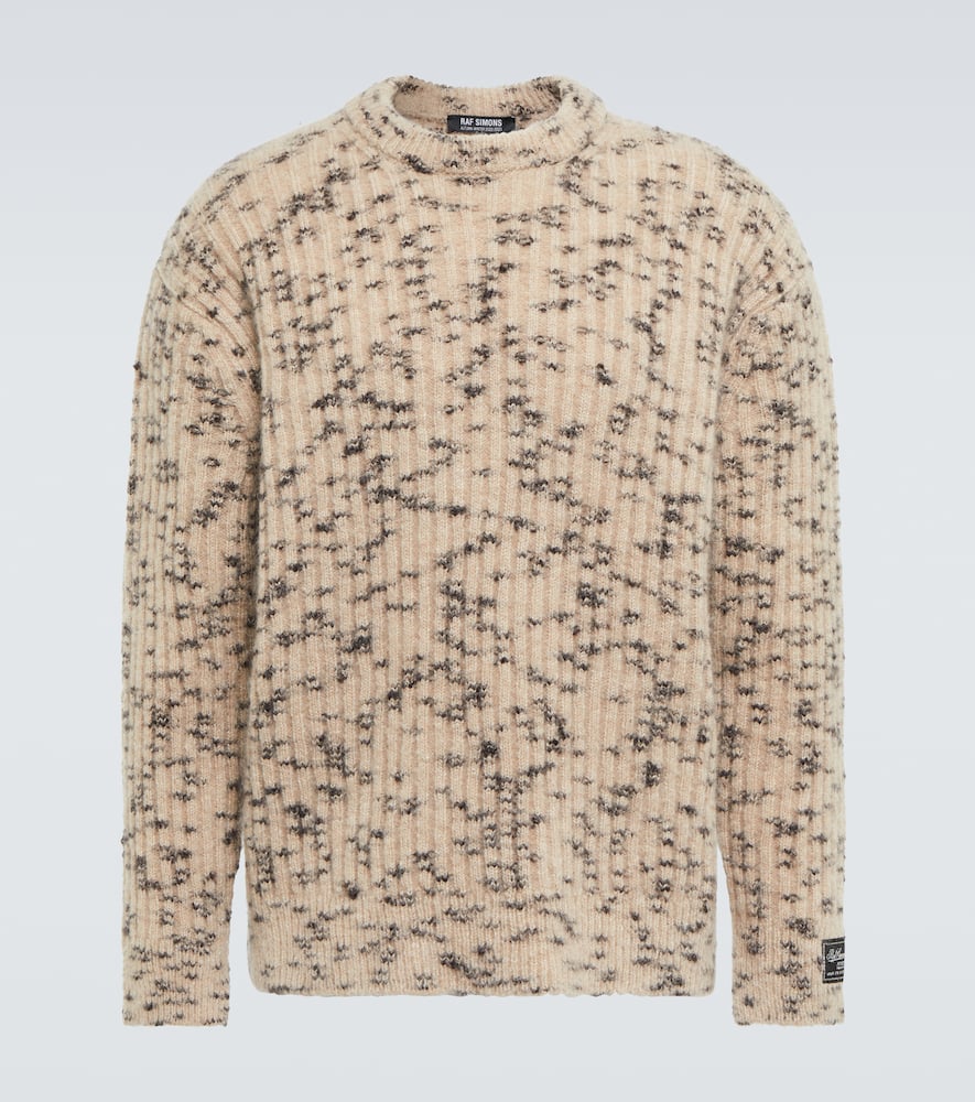 Raf Simons Wool and mohair-blend sweater