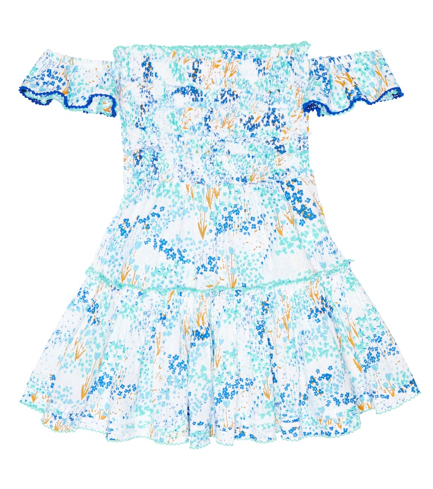 Poupette St Barth Kids Aurora floral cotton dress
