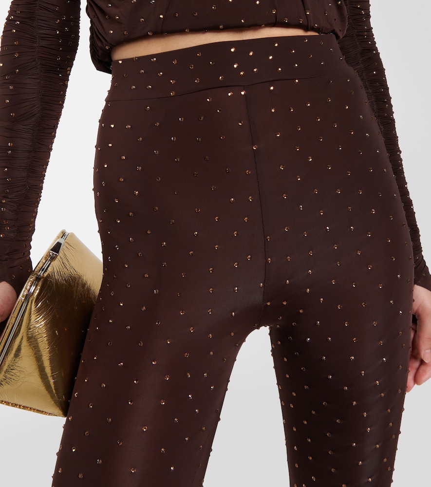  Alex Perry Alex Perry Rane Embellished Jersey Tights 