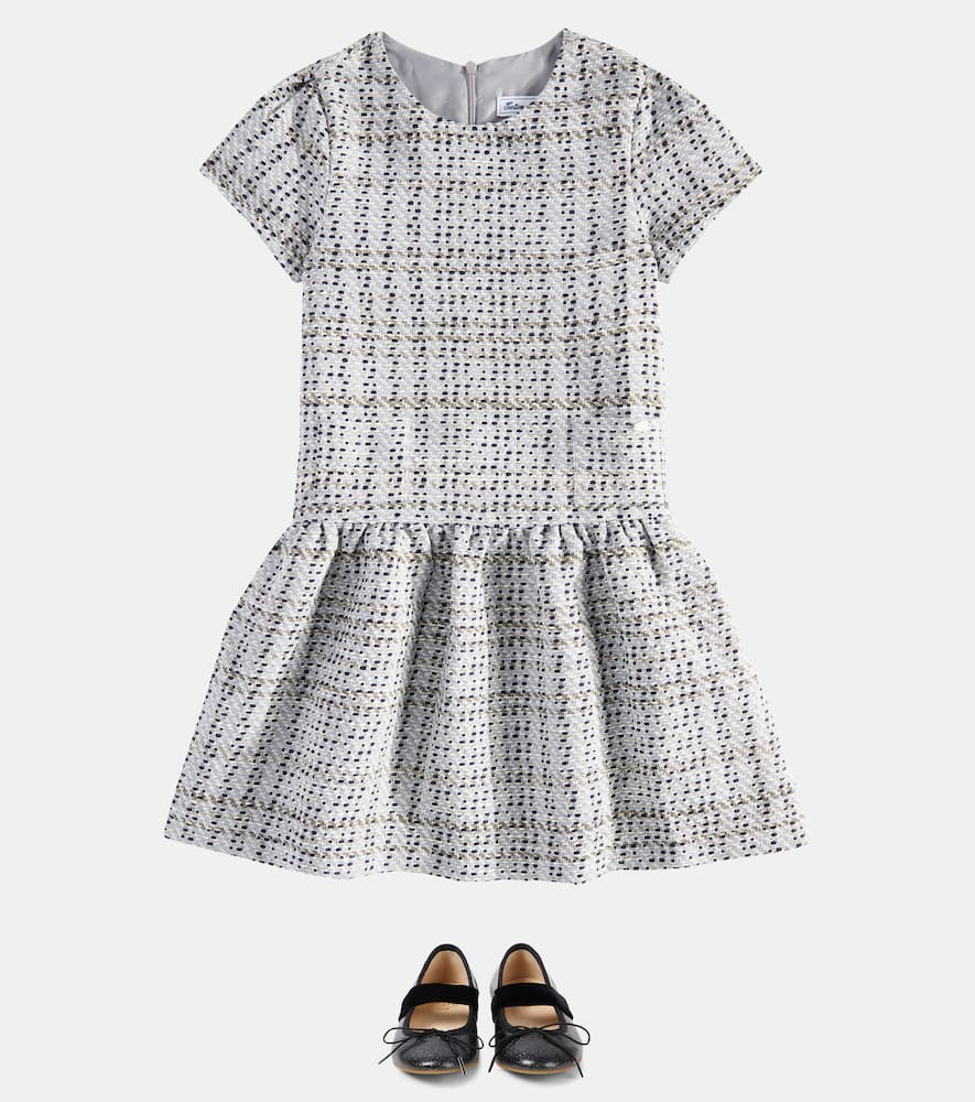 Tartine Et Chocolat Jacquard Dress In Multicoloured