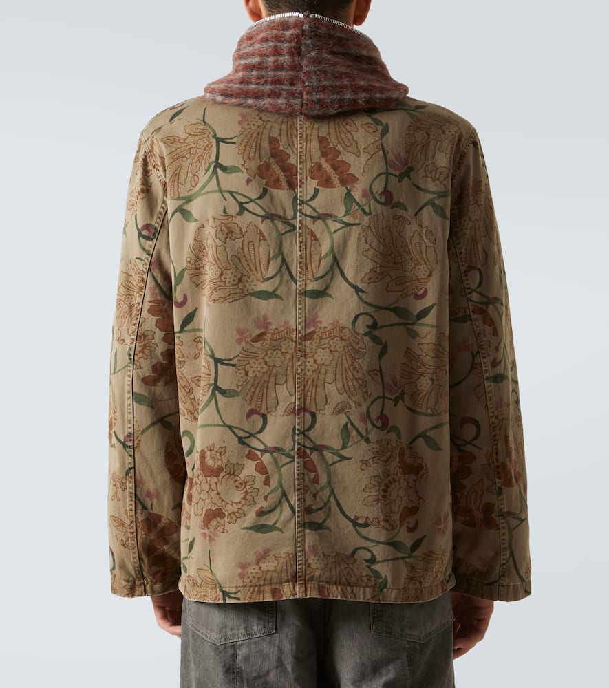 Our Legacy Uniform Jacket In Spotting Rose Seventies Sateen