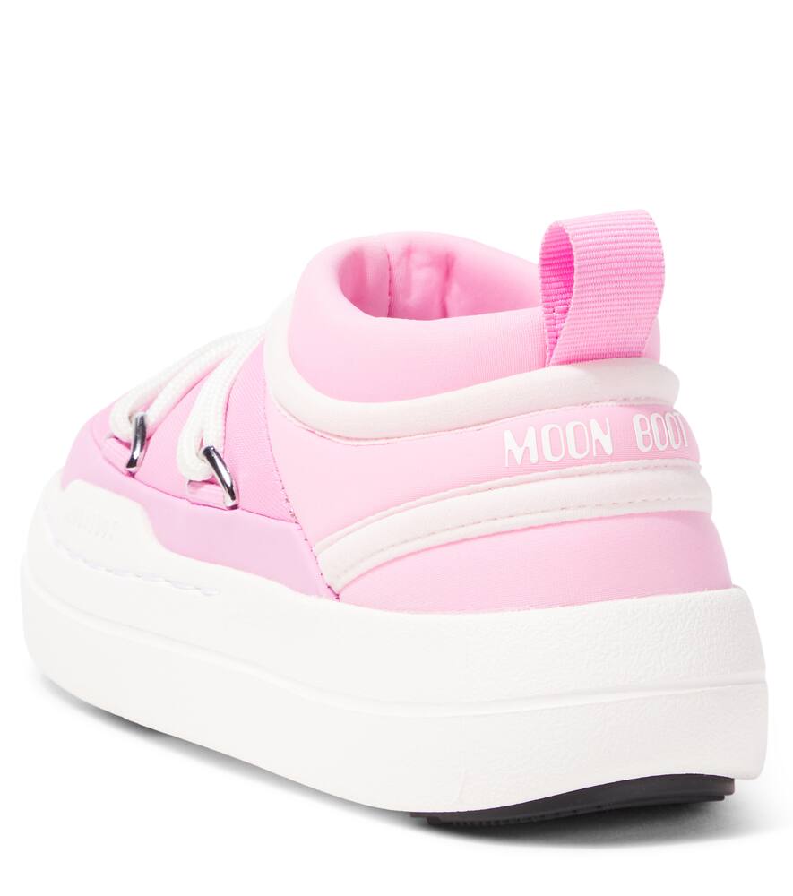 Moon Boot Girls Jr Park Icon Trainers In Pink