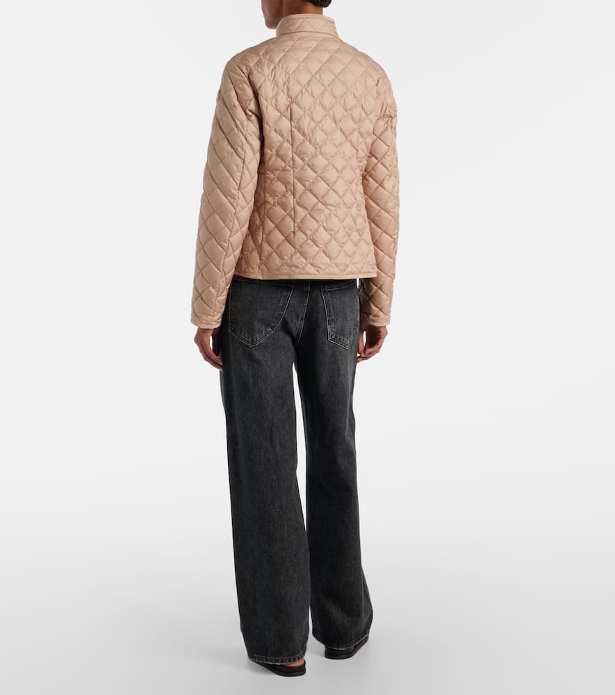 Moncler Beige Epin Puffer Jacket In 0