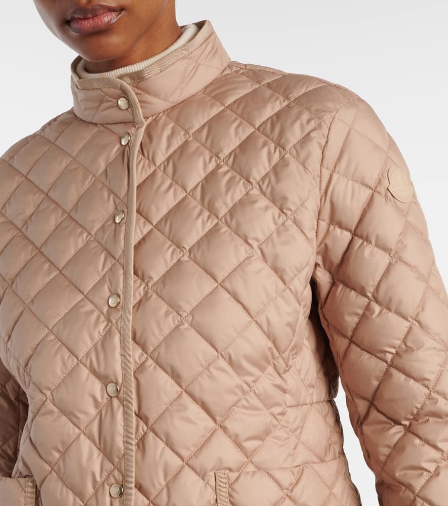 Moncler Beige Epin Puffer Jacket In 0