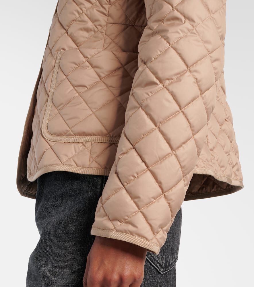 Moncler Beige Epin Puffer Jacket In 0