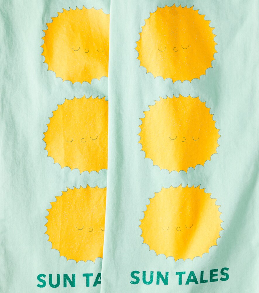  Tinycottons Tinycottons Gerade Hose Sun Tales Aus Baumwolle 