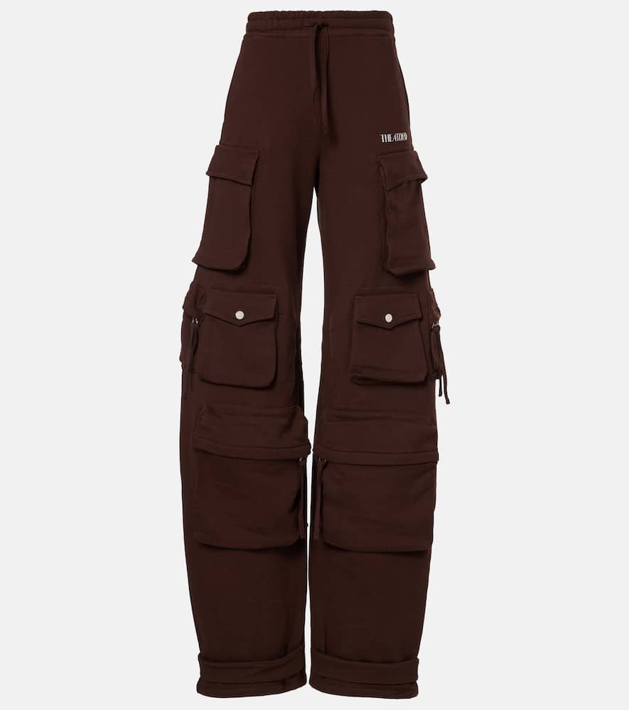 Fern cotton fleece cargo pants