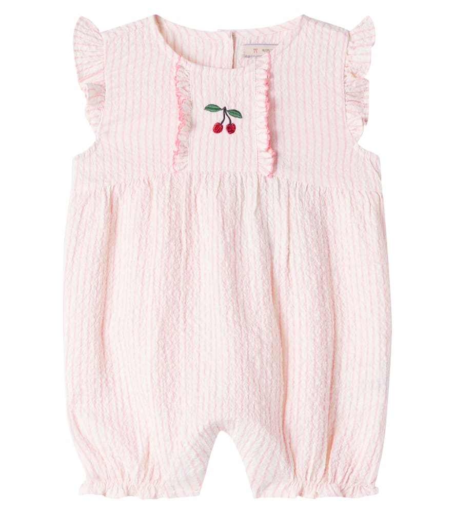 Konges Slojd Konges Sløjd Baby Ellie Embroidered Cotton Romper