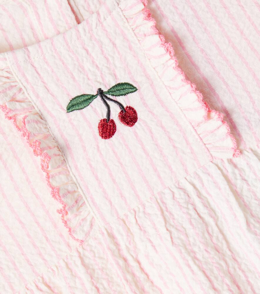 Konges Slojd Konges Sløjd Baby Ellie Embroidered Cotton Romper