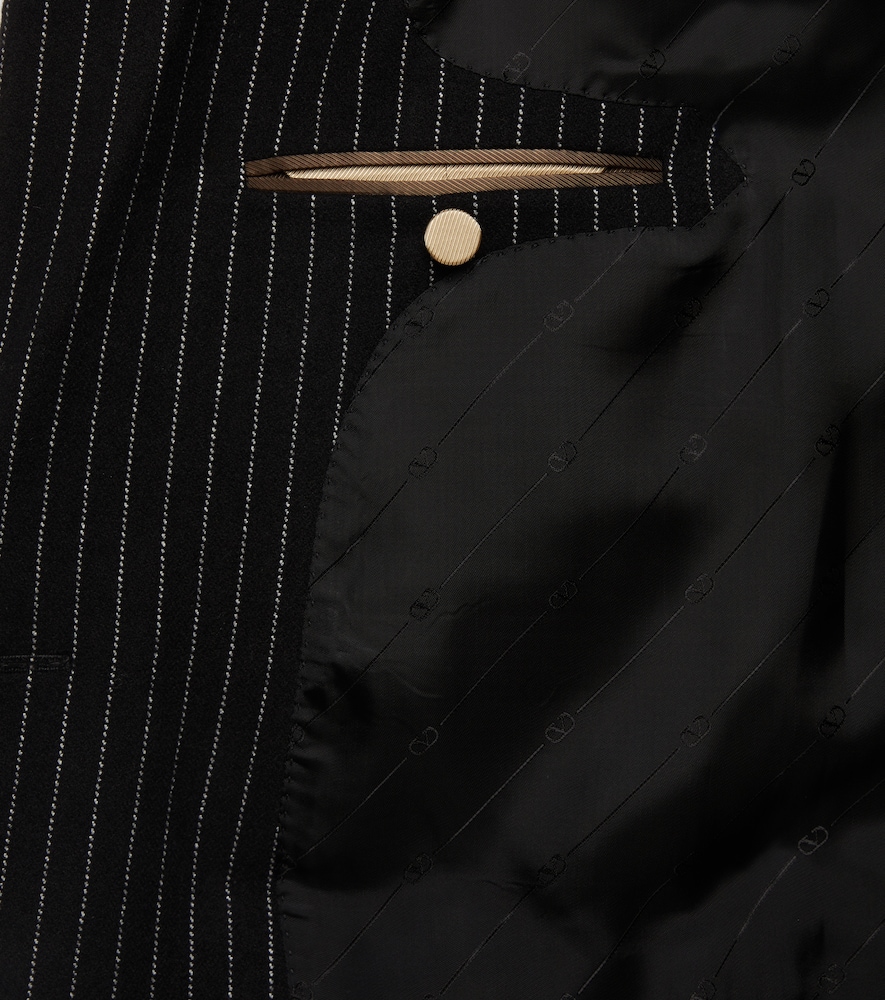  Valentino Valentino Blazer Aus Wolle Und Seide 
