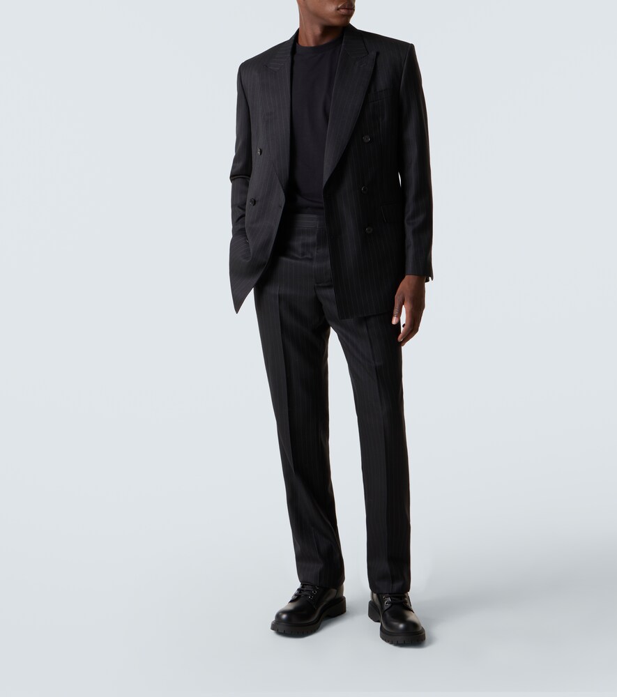  Givenchy Givenchy Pinstripe Wool Blazer 