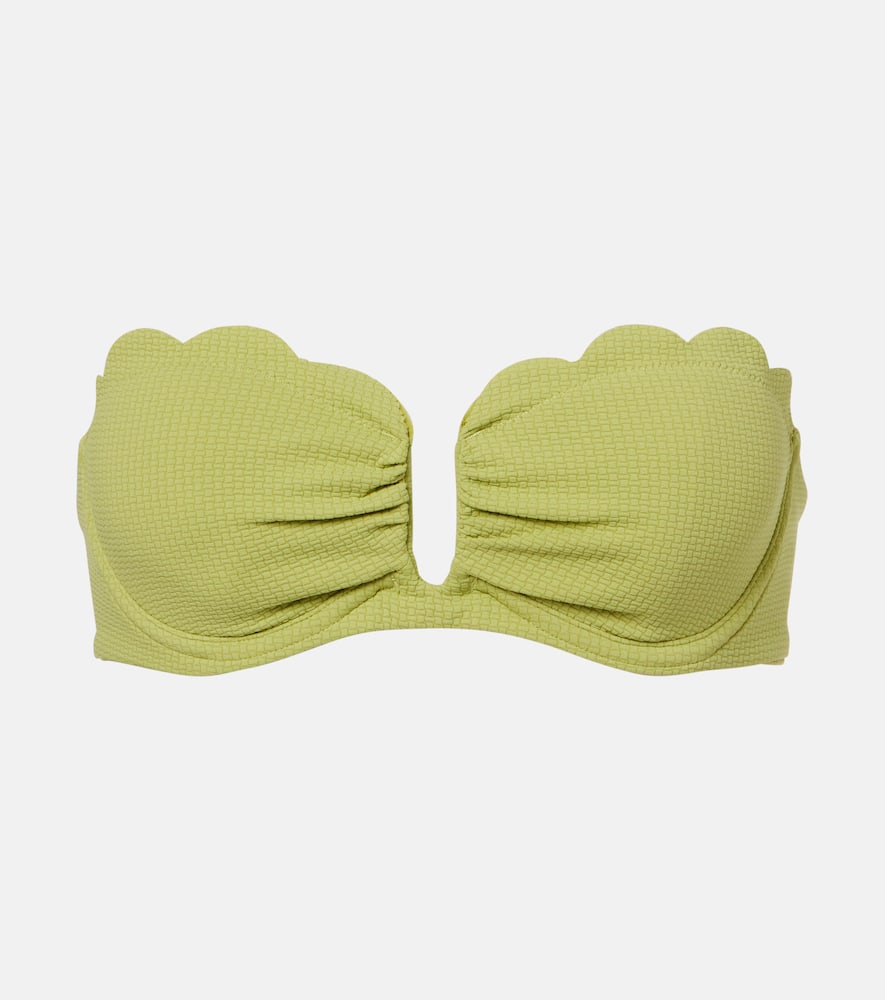 Lisbon scalloped bikini top