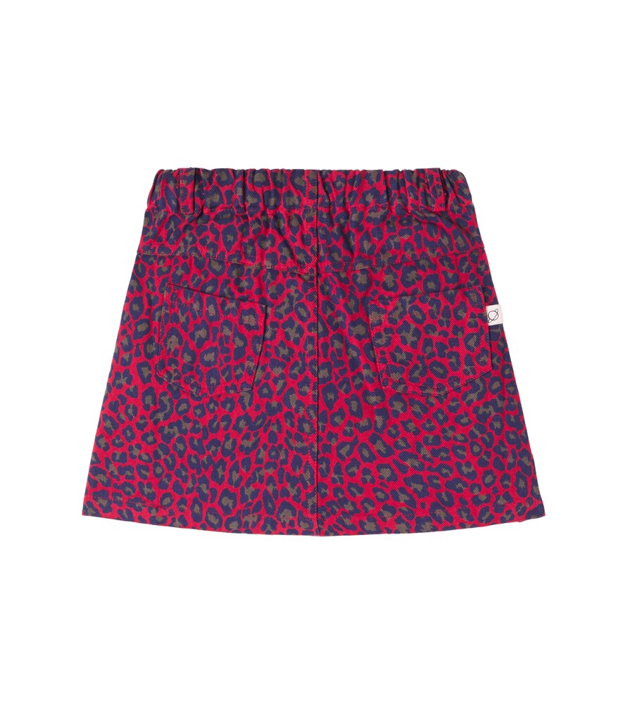  Cozmo Cozmo Bedruckter Rock Lille Aus Baumwoll-twill 