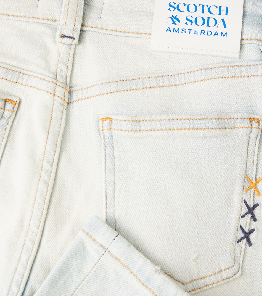 Scotch & Soda The Dean Straight Jeans In White