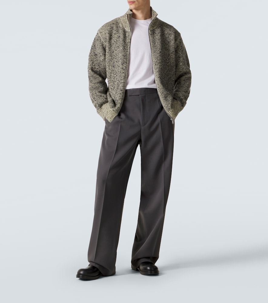  Jil Sander Jil Sander Cardigan Aus Wolle Und Baumwolle 