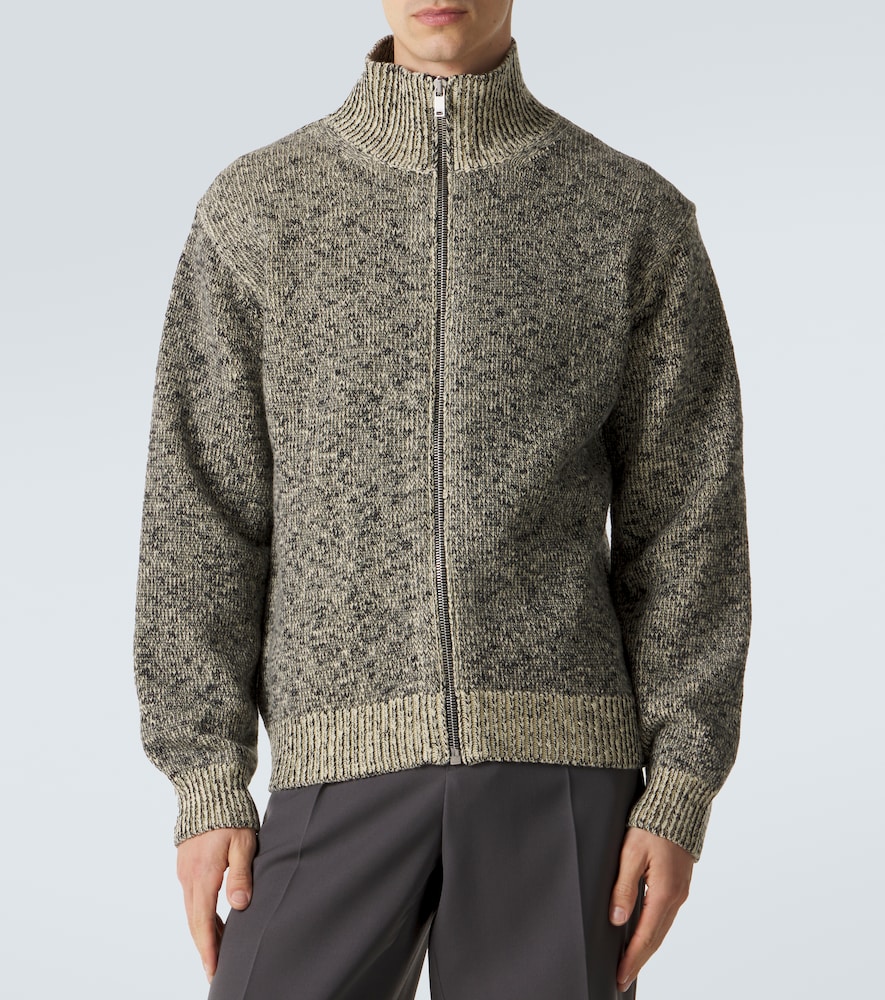  Jil Sander Jil Sander Cardigan Aus Wolle Und Baumwolle 