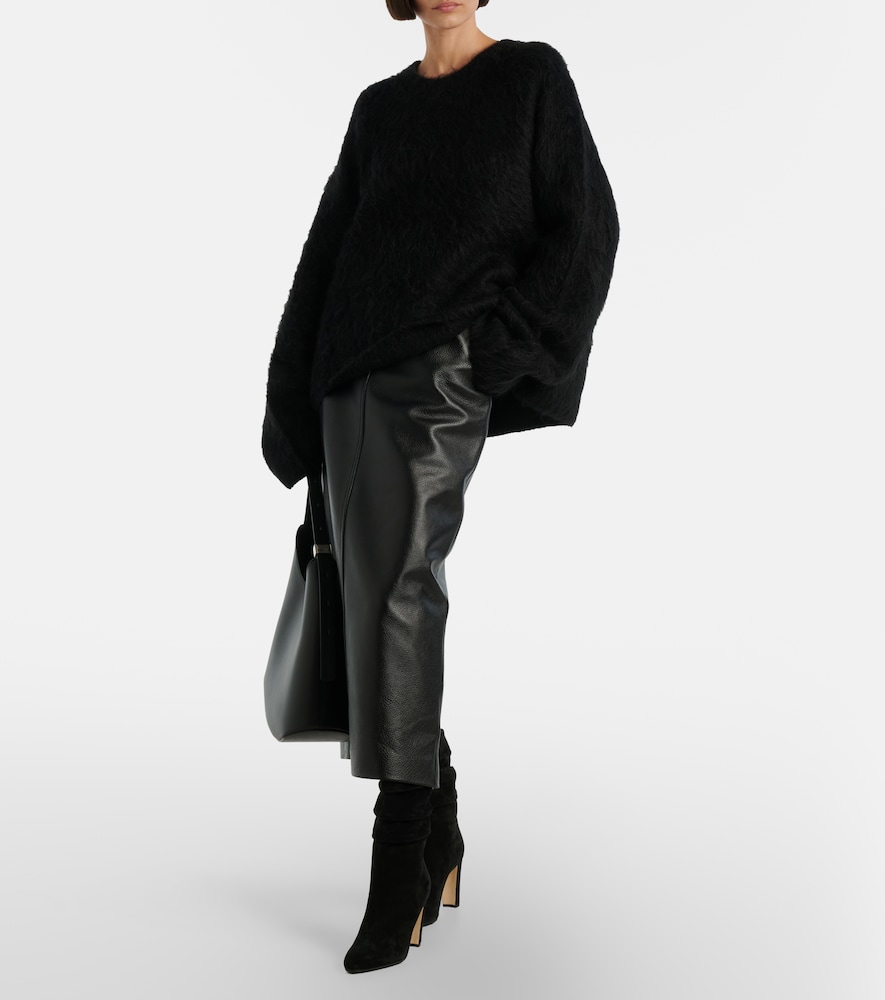 Calasso Suede Mid-Calf Boots