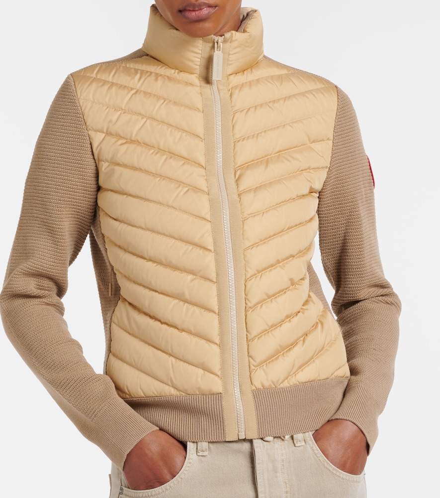  Canada Goose Canada Goose Chaqueta Hybridge De Lana Con Plumas 