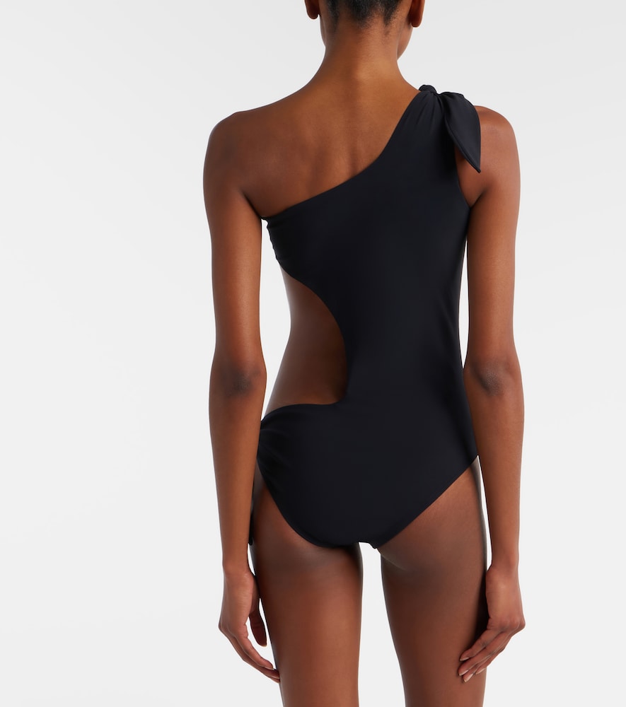 Gucci Gucci Bow-detail Cutout Swimsuit 