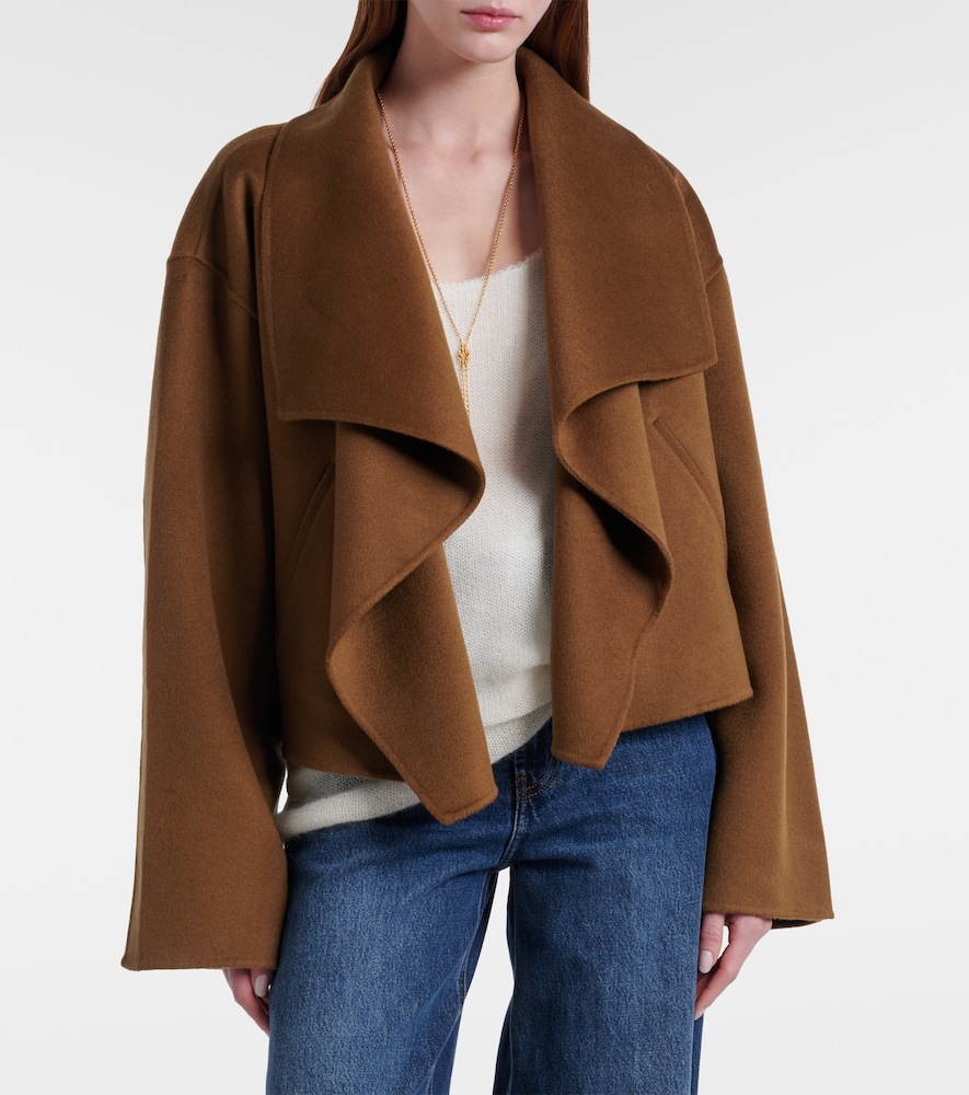 Signature Cropped Wool Doublé Jacket