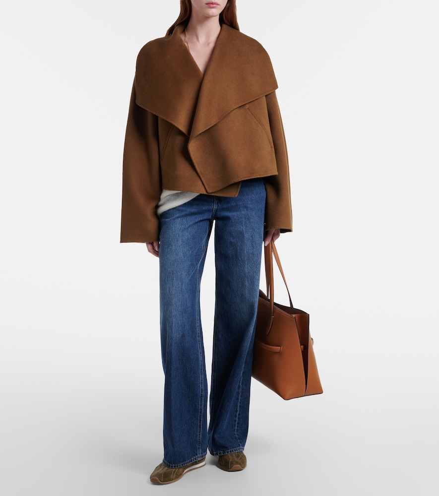  Toteme Toteme Signature Cropped Wool Double Jacket 